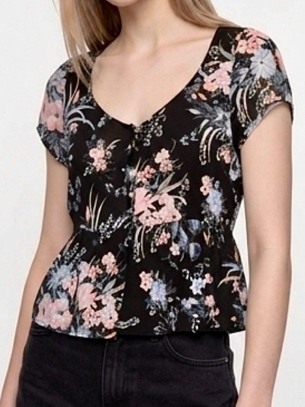 Auguste The Label Boho Floral Blouse 4
